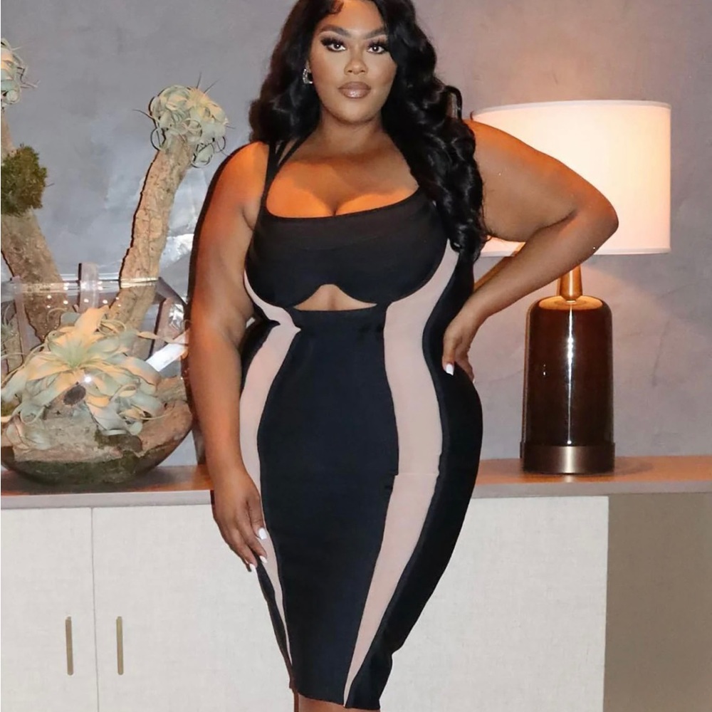 Fashion Nova bandage Dress NWT